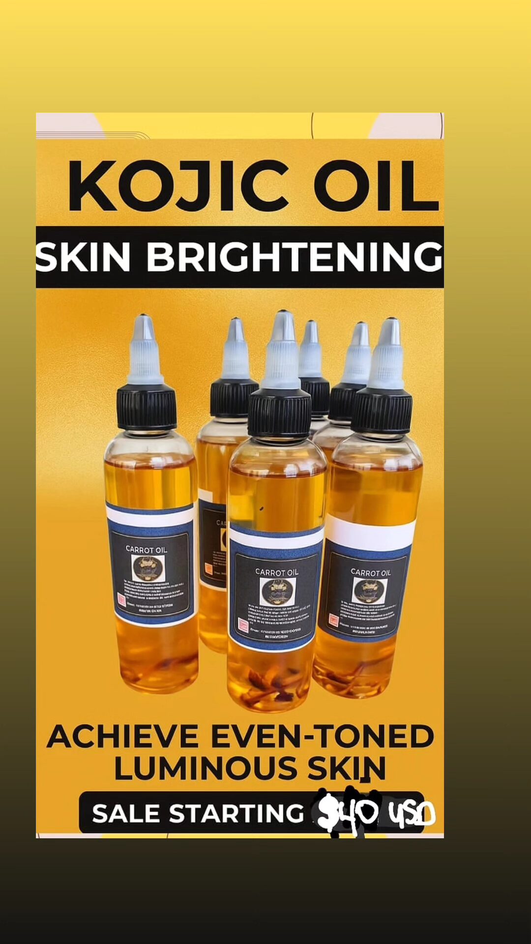 Carrot Oil